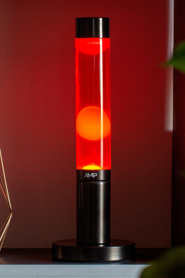 Лава лампа Amperia Slim Желтая/красная (39 см)