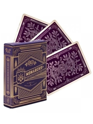 Карты "Theory11 Purple Monarchs"