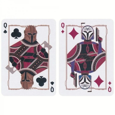 Карты "Theory11 Mandalorian V2 Stars Wars playing cards"