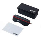 Подарочный набор для очков Zippo: картонная коробка, чехол и салфетка из микрофибры Подарочный набор для очков Zippo: картонная коробка, чехол и салфетка из микрофибры
