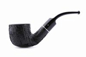Трубка Barontini Raffaello Rustic Black, Форма 140