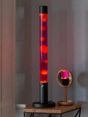 Напольная Лава лампа Amperia Falcon Оранжевая/Фиолетовая (76 см)