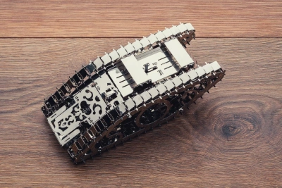 Механический металлический конструктор TimeForMachine - Стимпанк-танк (Marvel Tank 2)