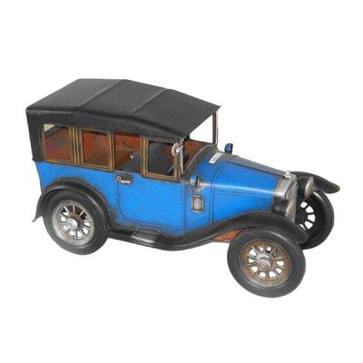 Модель ретро-автомобиля, синий Модель ретро-автомобиля, синий