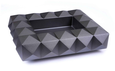 Пепельница Colibri Quasar на 8 сигар, Оружейная сталь, AT100T3