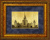 Картина на сусальном золоте «Здание МГУ»