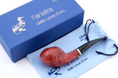 Трубка L'Anatra Sandblast Silver