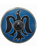 Щит викингов круглый "Ворон"