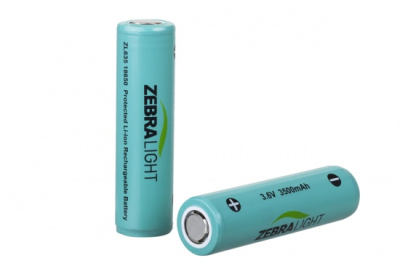 Аккумулятор ZebraLight 18650 Li-ion 3500 mAh, защищенный