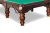 Бильярдный стол для пирамиды "Онега" (9 футов, 6 ног, 25мм камень) массив ясень
