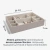 Лоток LC Designs для хранения украшений арт.73787, светлый тауп