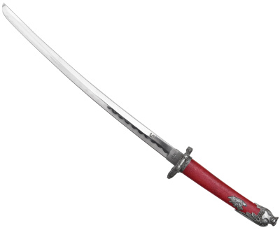 Вакидзаси, короткий японский меч "Красный Дракон"
