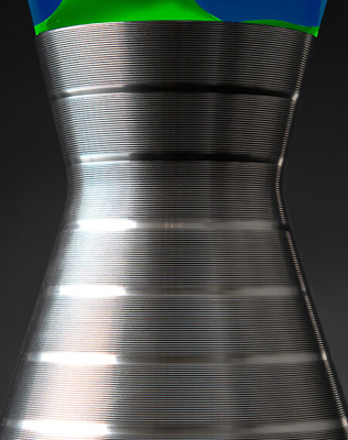 Лава-лампа Mathmos Astro Platinum Vinyl Розовая/Прозрачная