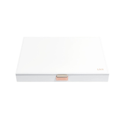 Шкатулка LC Designs для хранения украшений арт.74108, белая Шкатулка LC Designs для хранения украшений арт.74108, белая