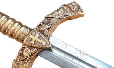 Макет. Меч рыцаря Тамплиера (XII век) с ножнами, арт.4163L Макет. Меч рыцаря Тамплиера (XII век) с ножнами, арт.4163L