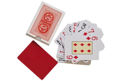 Карты для покера "Poker Night Pro" red / blue 100% пластик