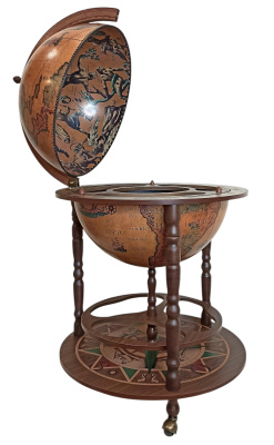 Глобус-бар Zoffoli напольный "Калипсо", сфера 50 см (арт.Z.88)