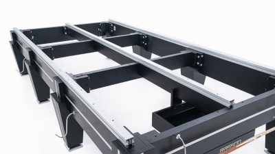 Бильярдный стол для русского бильярда «Hardy» 12 ф (черный орех) Бильярдный стол для русского бильярда «Hardy» 12 ф (черный орех)