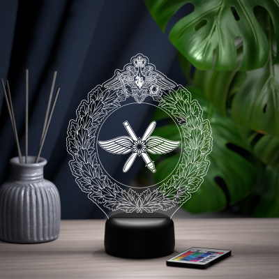 3D ночник Эмблема ВКС