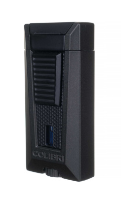 Зажигалка сигарная Colibri Stealth (тройное пламя), черный металлик