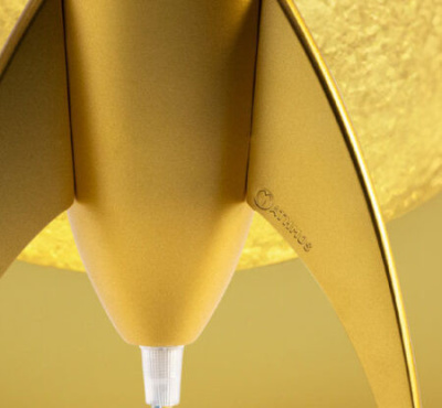 Лава-лампа Mathmos Telstar Розовая/Прозрачная Gold