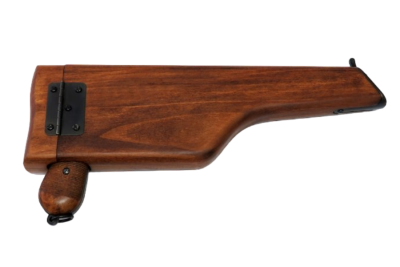 Макет. Пистолет Mauser C96 ("Маузер") с деревянной кобурой-прикладом (Германия, 1896 г.)