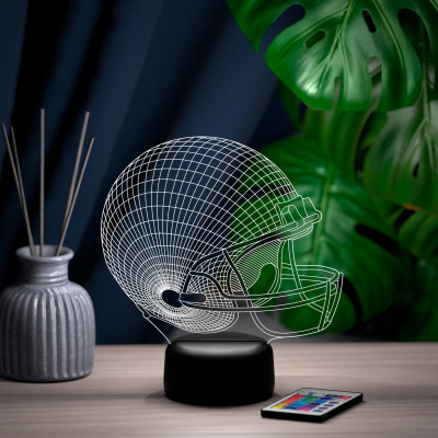 3D ночник Шлем для американского футбола