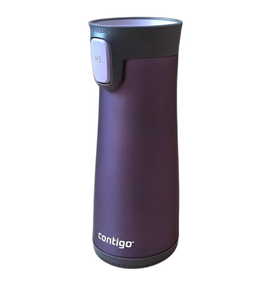 Термокружка Contigo Pinnacle Couture фиолетовая матовая 0,42л с коробкой