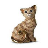 Статуэтка керамическая "Рыжий кот"