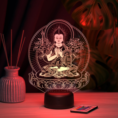 3D ночник Лама Цонкапа (Буддизм)