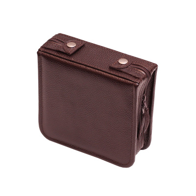 Набор дорожный в сумке малой из натуральной кожи (2 персоны), арт.202КК2