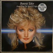 Виниловая пластинка Bonnie Tyler, Бонни Тайлер; Faster than the speed of night, бу