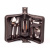 Набор дорожный в сумке из натуральной кожи (4 персоны)