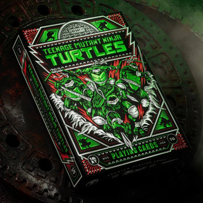 Карты "Theory11 Teenage Mutant Ninja Turtles Playing Cards"