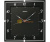 Квадратные настенные часы Seiko, QXA549K