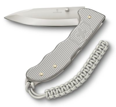 Нож перочинный Victorinox Evoke Alox 136 мм 5 функций серебристый (подарочная коробка)