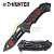 Нож Z-Hunter Spring складной, красный Biohazard, ZB-040RD 