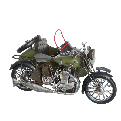 Модель мотоцикла армейского с коляской