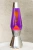 Лава-лампа Mathmos Astro Оранжевая/Фиолетовая Silver (Воск)