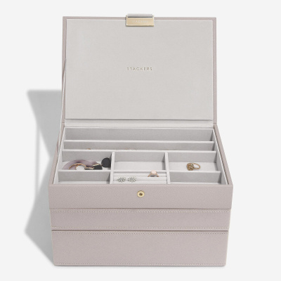 Шкатулка LC Designs для хранения украшений арт.76936, тауп