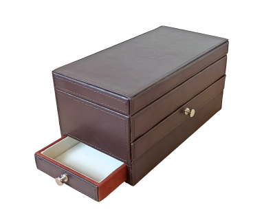 Шкатулка для украшений, коричневый, арт.AG100052 Шкатулка для украшений, коричневый, арт.AG100052