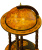 Глобус-бар напольный, сфера 33 см (арт.JG-33001R)