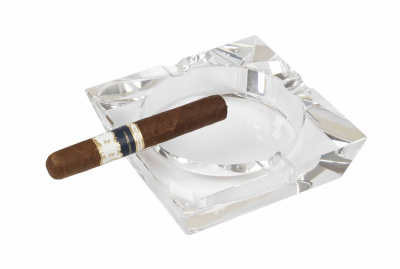 Пепельница Tom River на 4 сигары, Хрусталь Пепельница Tom River на 4 сигары, Хрусталь