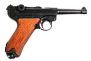 Макет. Пистолет Luger Parabellum P08 ("Люгер P08 Парабеллум") (Германия, 1898 г.), накладки на рукояти из дерева, арт.1143