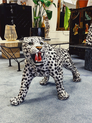 Статуэтка ростовая "Снежный Барс" 