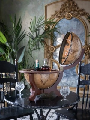 RG33040EN00 Глобус-бар настольный, d=33 см (современная карта мира на английском языке)