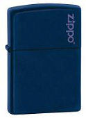 Зажигалка ZIPPO Classic с покрытием Navy Matte, латунь/сталь, синяя, матовая, 38x13x57 мм