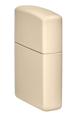 Зажигалка ZIPPO Classic 49453 с покрытием Flat Sand, латунь/сталь, бежевая, глянцевая, 38x13x57 мм