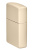 Зажигалка ZIPPO Classic 49453 с покрытием Flat Sand, латунь/сталь, бежевая, глянцевая, 38x13x57 мм