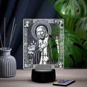 3D ночник Серафим Саровский